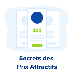 secrets des prix attractifs