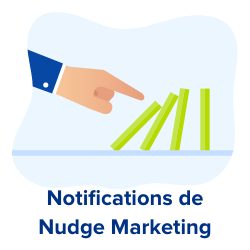 notifications de nudge marketing