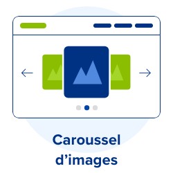 pourquoi ne pas utiliser caroussel d'images