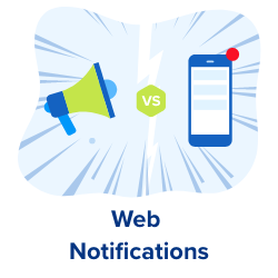 push notifications and persuasive web messages